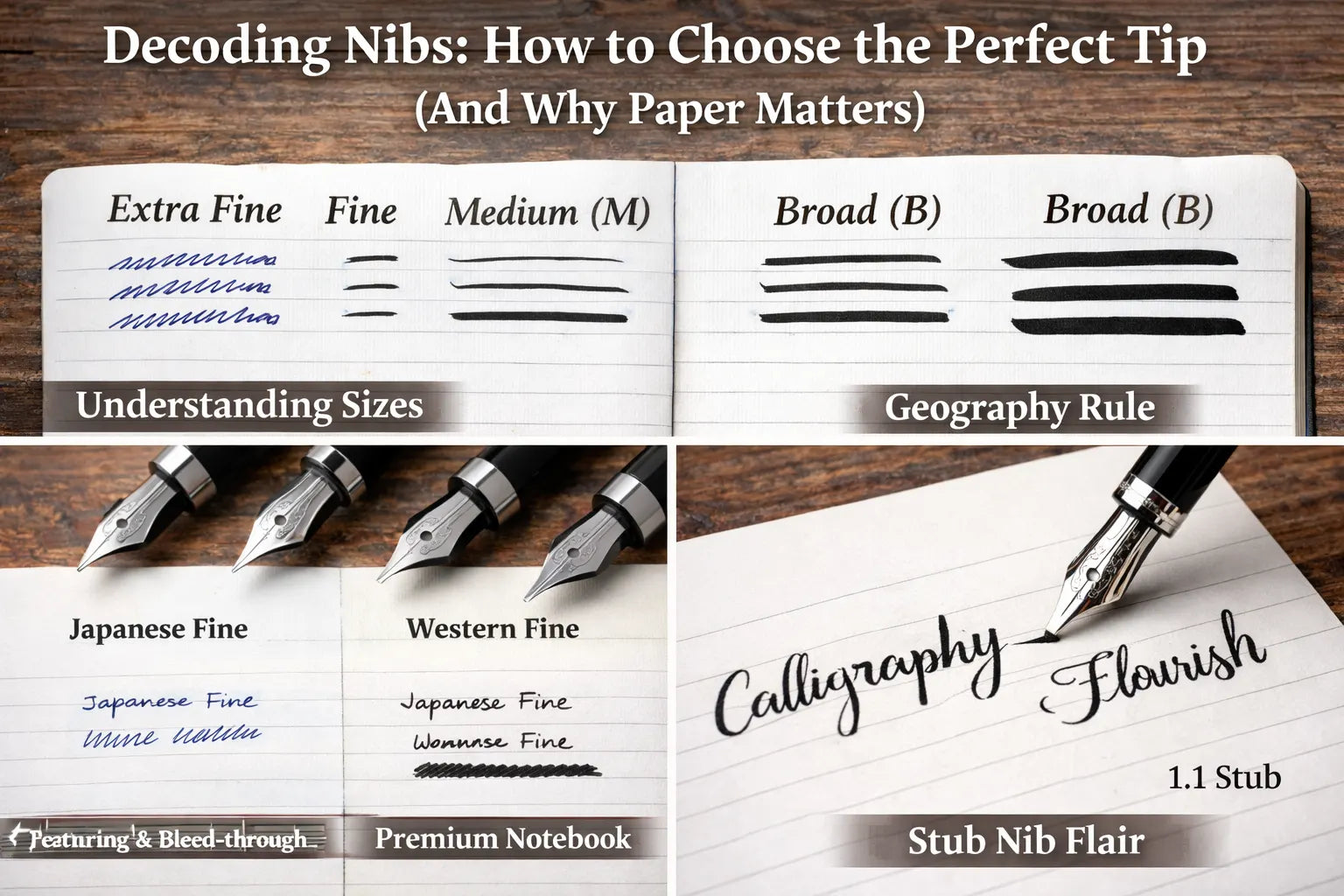 Decoding Nibs: How to Choose the Perfect Tip (And Why Paper Matters ...
