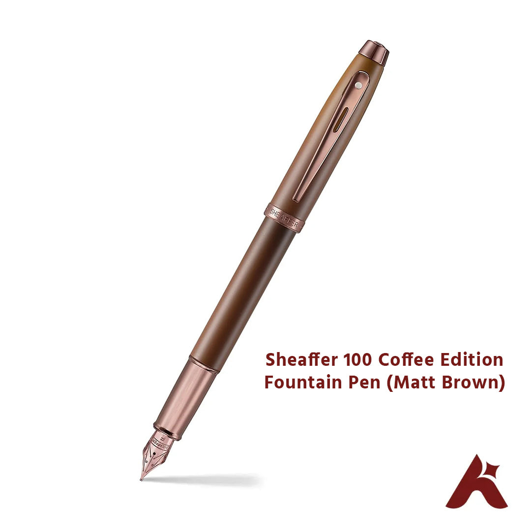 Sheaffer 100 Coffee Edition Fountain Pen (Matt Brown)
