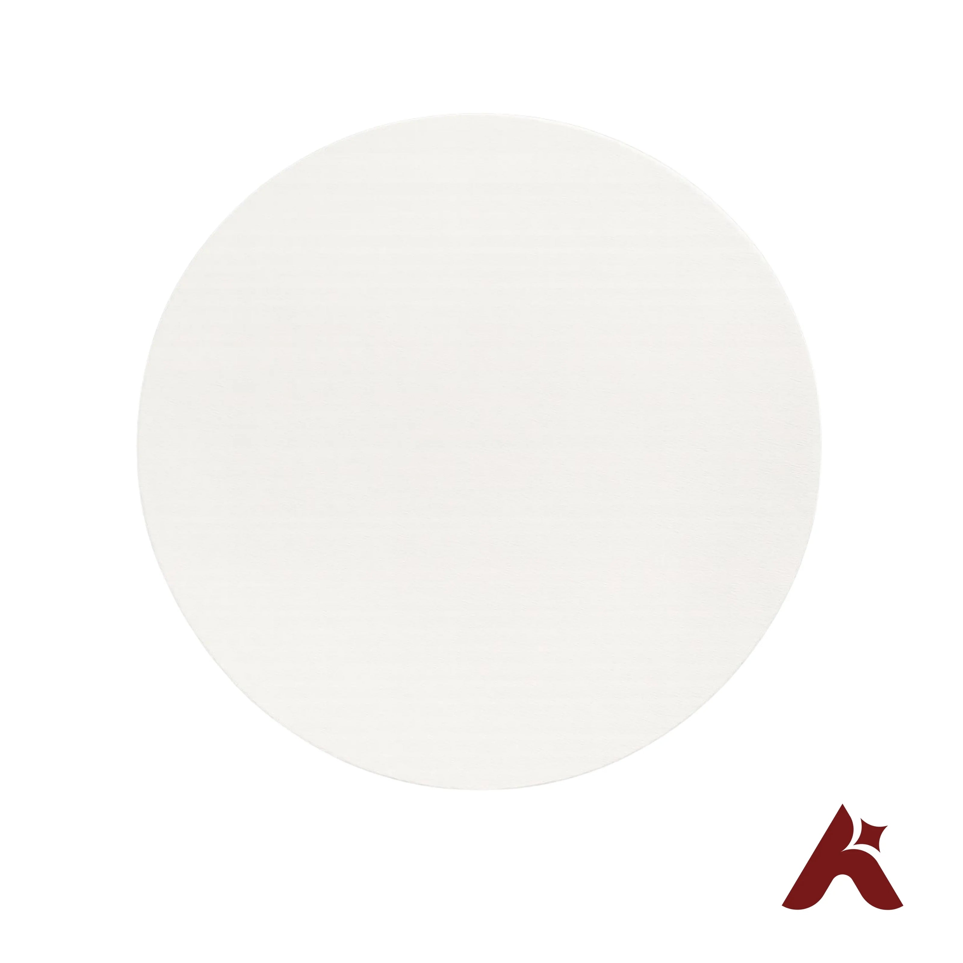 12 Inch Round Canvas Board – Primed Cotton Circle Art Canvas for Acrylic & Oil Painting
