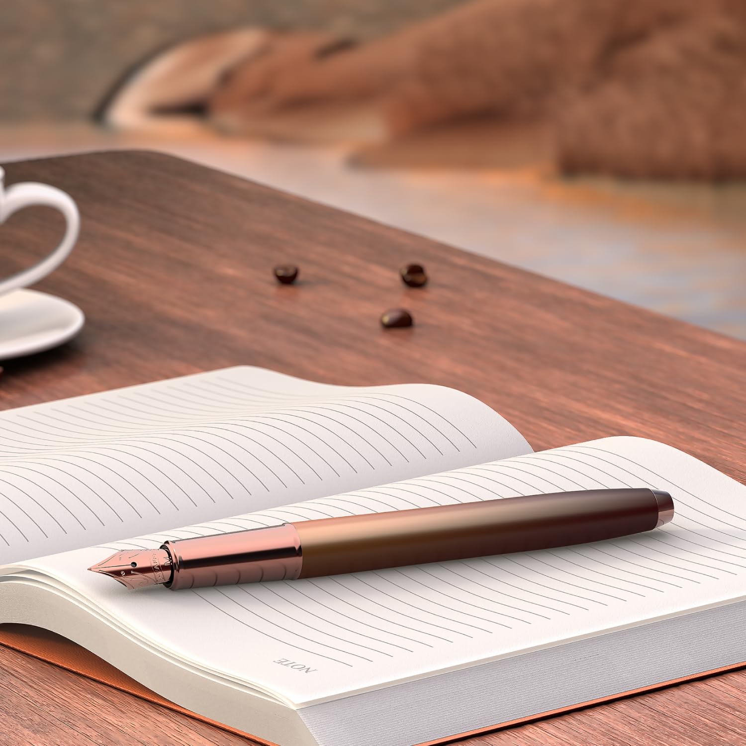 Sheaffer 100 Coffee Edition Fountain Pen (Matt Brown)