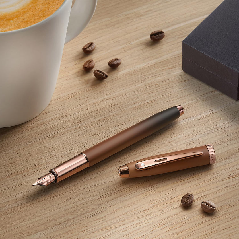 Sheaffer 100 Coffee Edition Fountain Pen (Matt Brown)