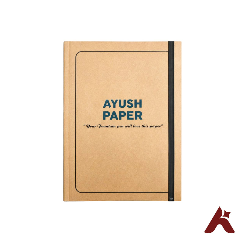 FOUNTAIN PEN FRIENDLY HARD COVER DIARY A4