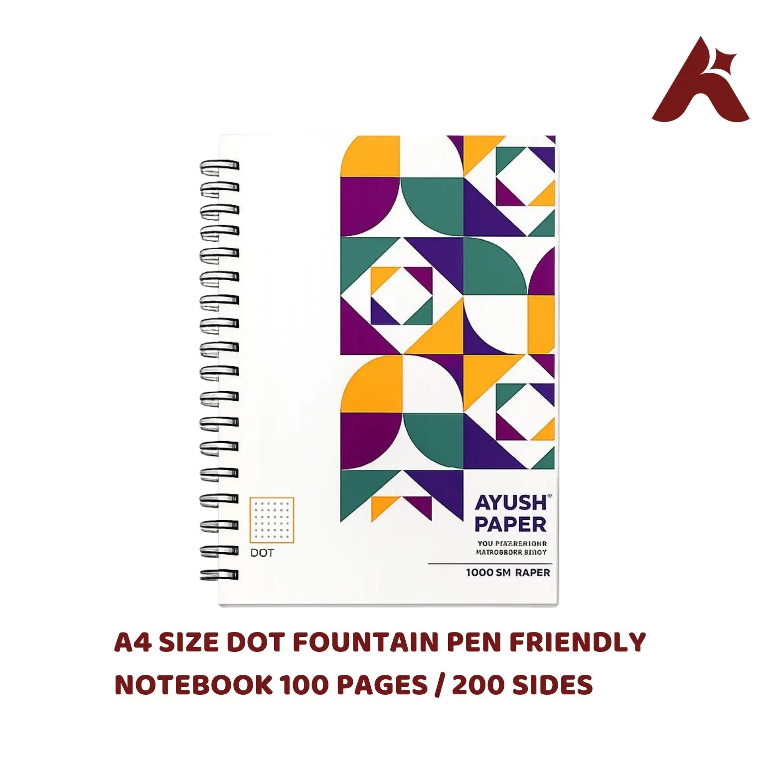 FOUNTAIN PEN FRIENDLY DOT NOTEBOOK