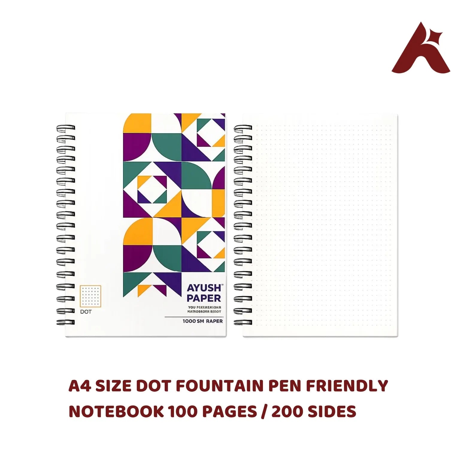 FOUNTAIN PEN FRIENDLY DOT NOTEBOOK