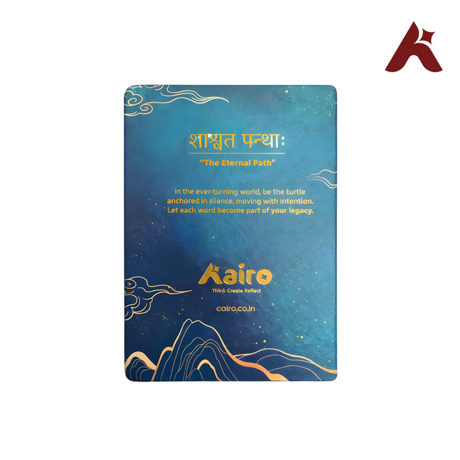 A5 SIZE HARD BOUND RULED FOUNTAIN PEN FRIENDLY ETERNAL PATH DIARY 100 PAGES / 200 SIDES  100 GSM