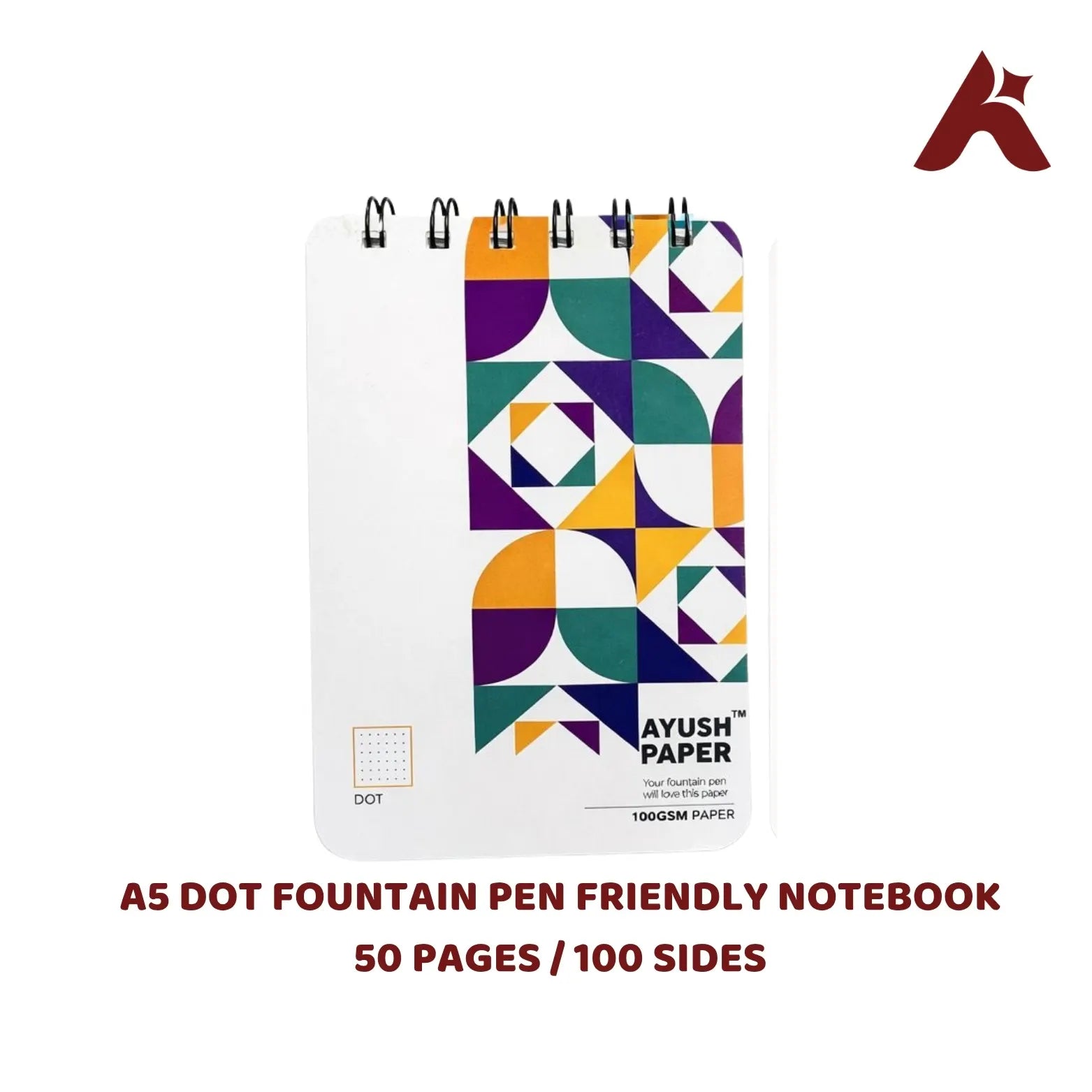 FOUNTAIN PEN FRIENDLY DOT NOTEBOOK