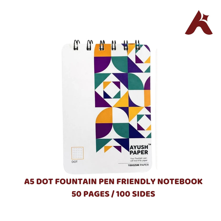FOUNTAIN PEN FRIENDLY DOT NOTEBOOK