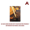 HARD BOUND DOT NOTEBOOK 100 PAGES / 200 SIDES  100 GSM
