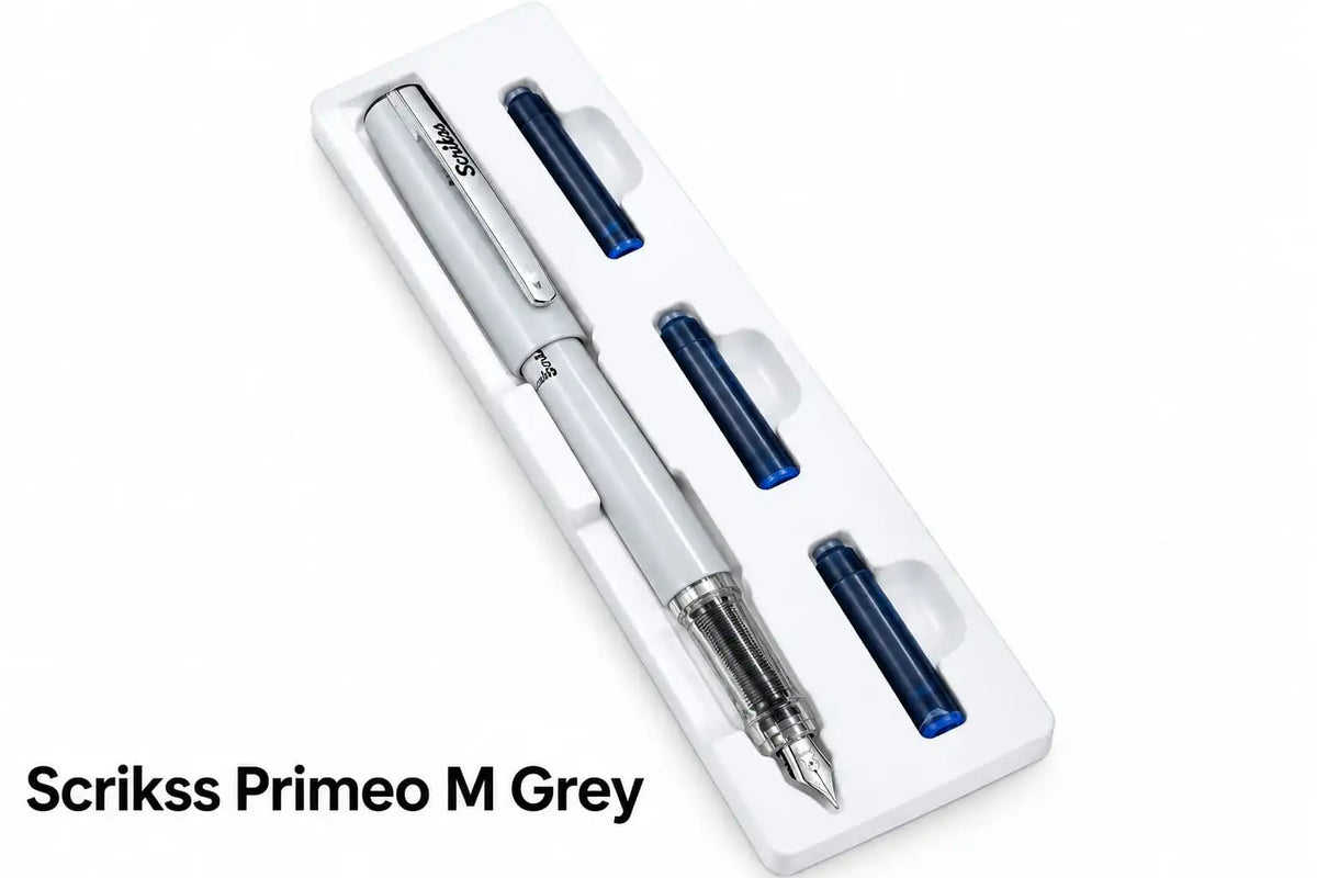 Scrikss Primeo FP M Nib-BLST-Grey, Kiwi, Black, Burgundy, Latte, Mint, Pink, Lilac.