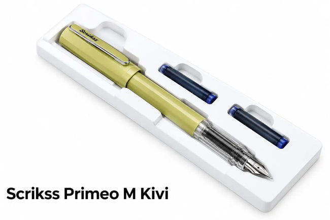 Scrikss Primeo FP M Nib-BLST-Grey, Kiwi, Black, Burgundy, Latte, Mint, Pink, Lilac.