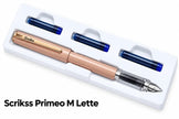 Scrikss Primeo FP M Nib-BLST-Grey, Kiwi, Black, Burgundy, Latte, Mint, Pink, Lilac.