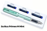 Scrikss Primeo FP M Nib-BLST-Grey, Kiwi, Black, Burgundy, Latte, Mint, Pink, Lilac.