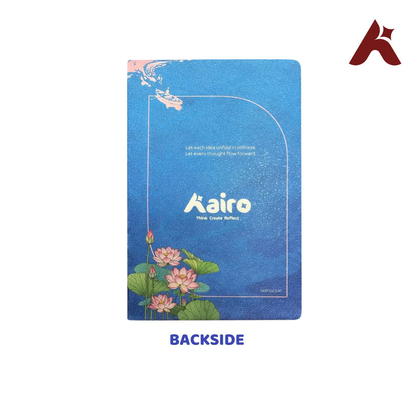 A5 SIZE HARD BOUND RULED CANVAS DIARY NOTEBOOK 100 PAGES / 200 SIDES