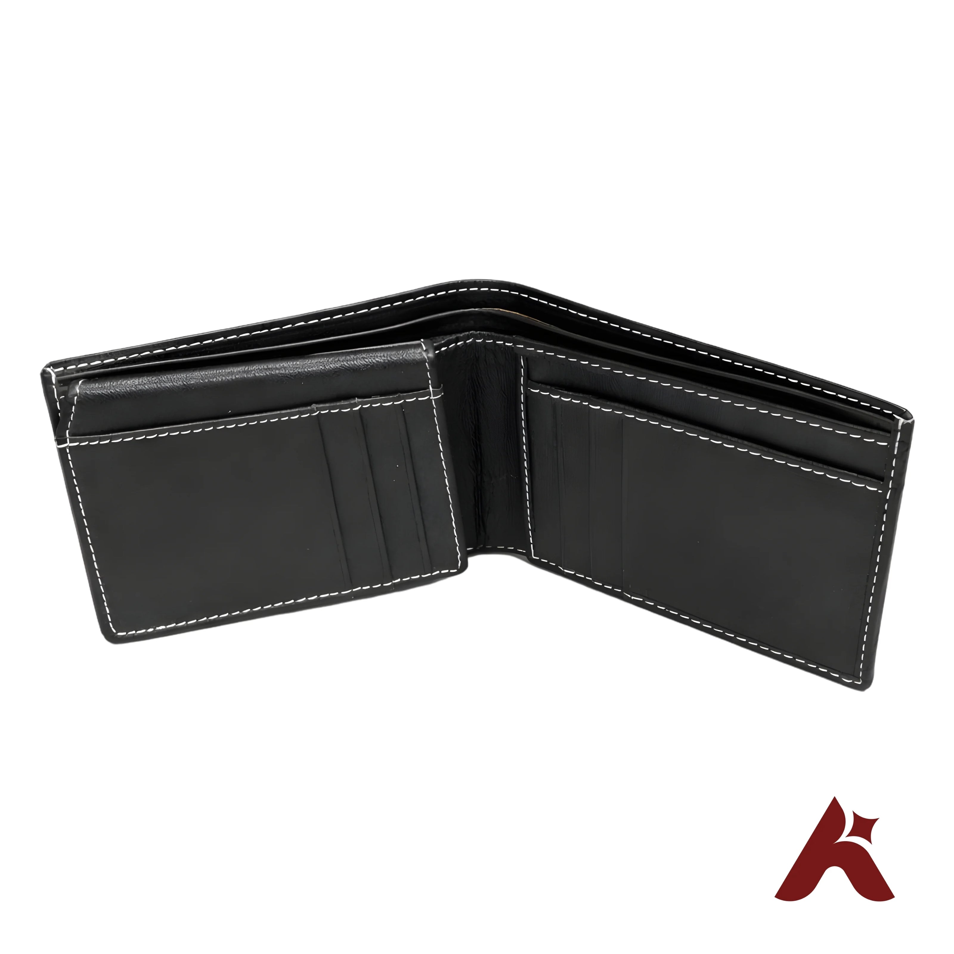 Black Bifold Wallet – Slim & Compact