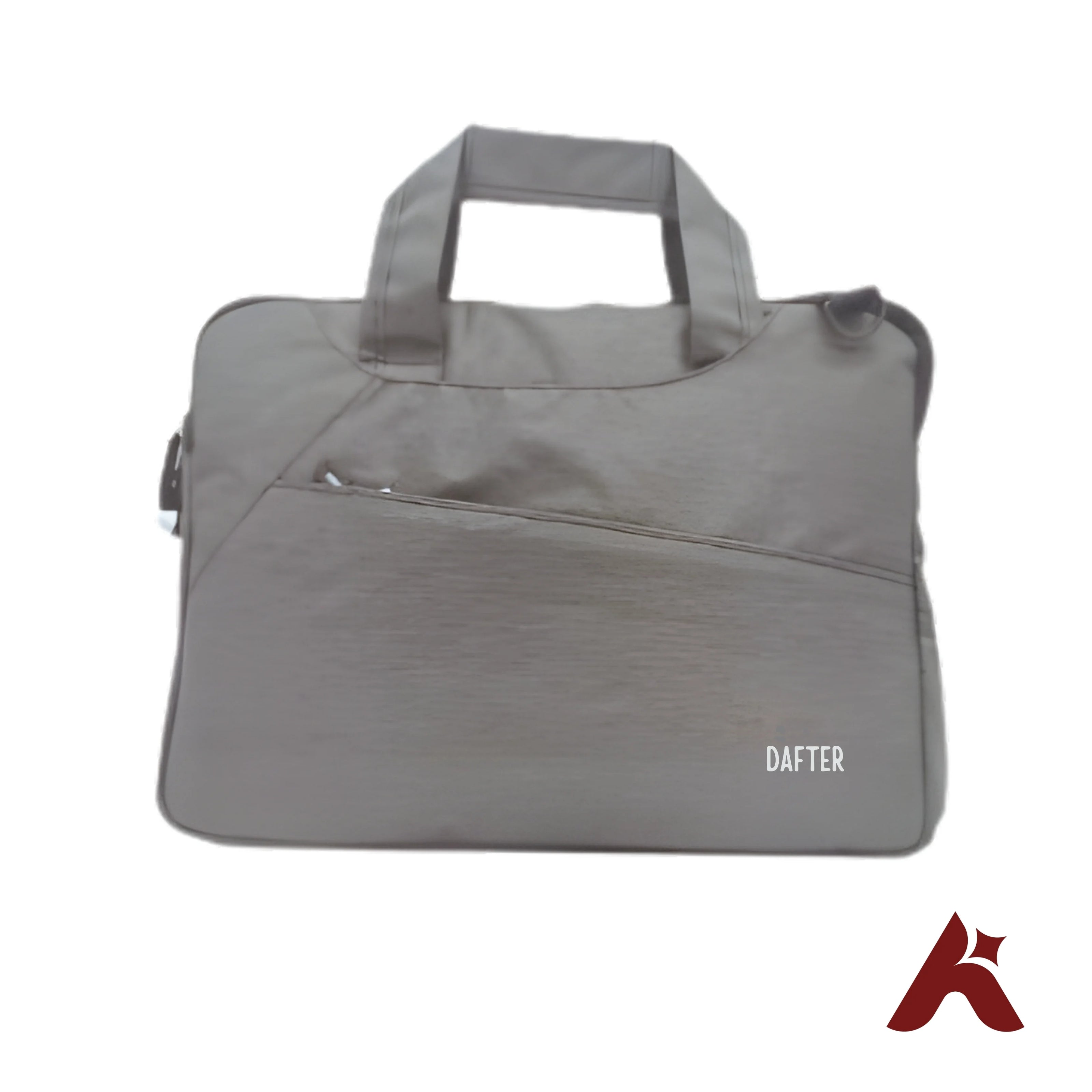 Dafter Grey Laptop Bag for Laptop | Slim Office & Travel Laptop Carry Case with 6-Month Warranty