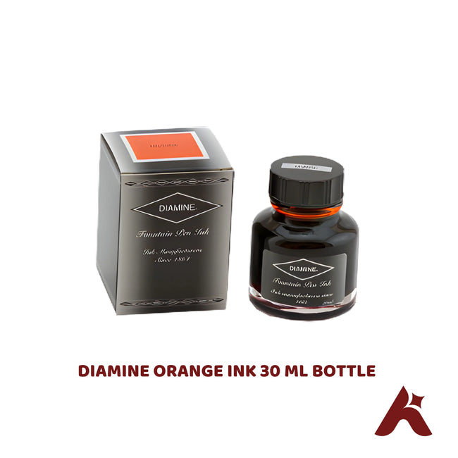 DIAMINE ORANGE INK 30 ML BOTTLE