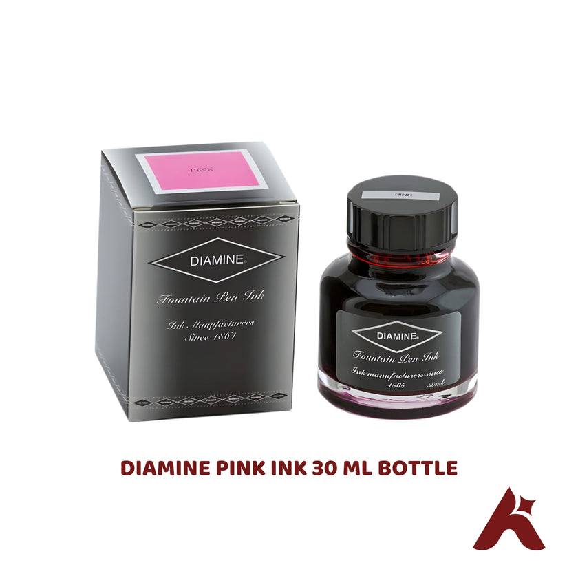 DIAMINE PINK INK 30 ML BOTTLE