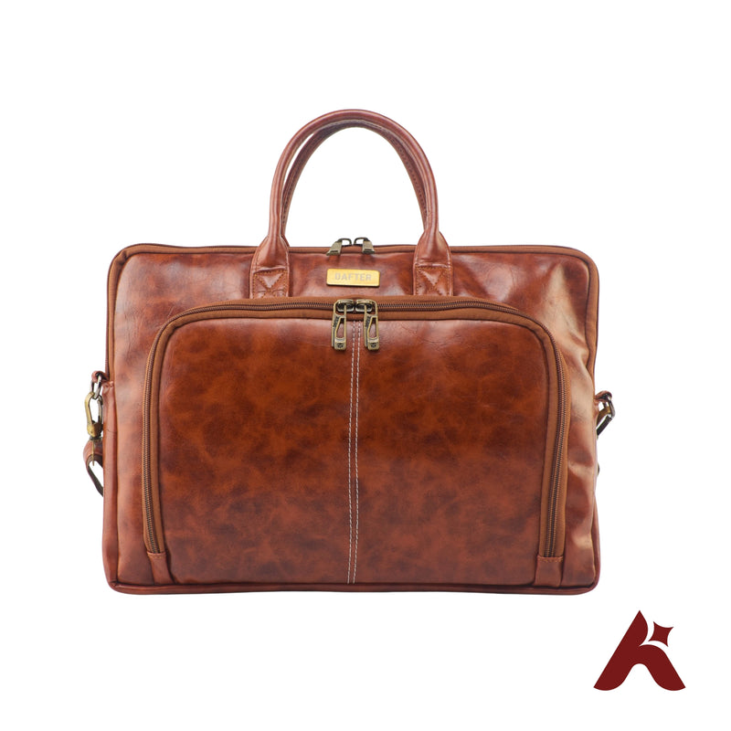 Dafter 16 Inch Laptop Sleeve Bag  Light Brown