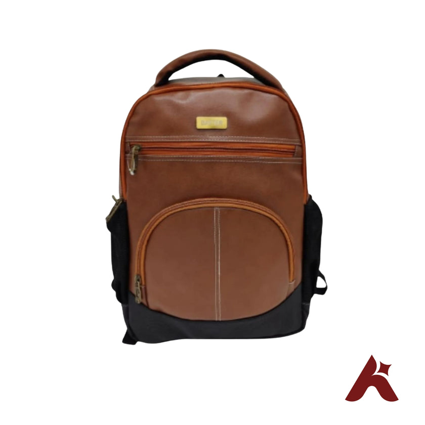 Dafter Brown Laptop Backpack | 16-Inch Laptop Bag with Warranty