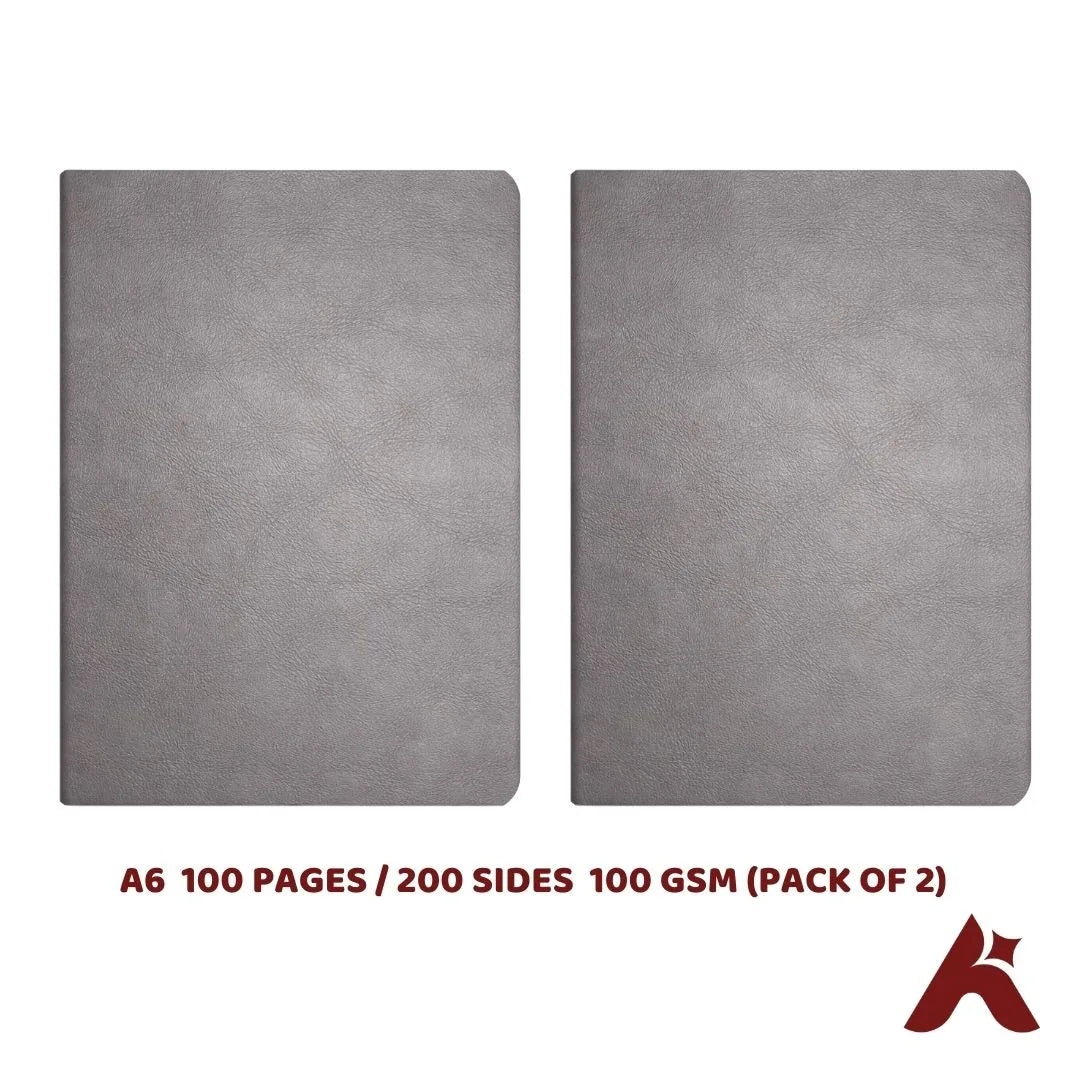 FOUNTAIN PEN FRIENDLY SOFT COVER DOT NOTEBOOK 100 PAGES / 200 SIDES  100 GSM