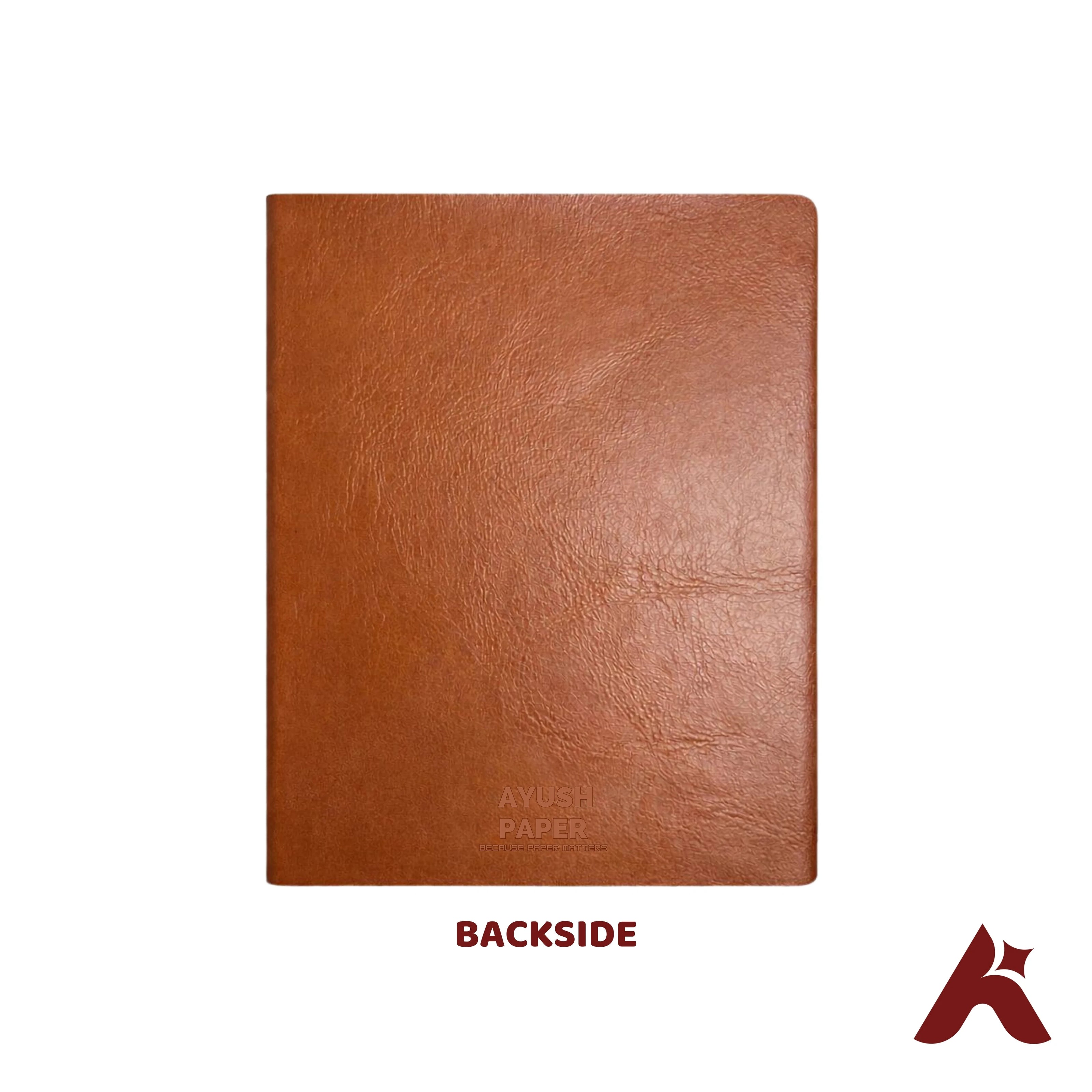 FOUNTAIN PEN SOFT COVER RULED VARIATION BACKSIDE