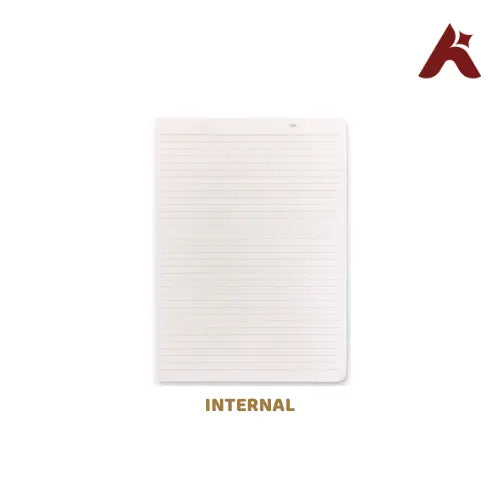 HARD BOUND RULED NOTEBOOK 100 PAGES / 200 SIDES  100 GSM