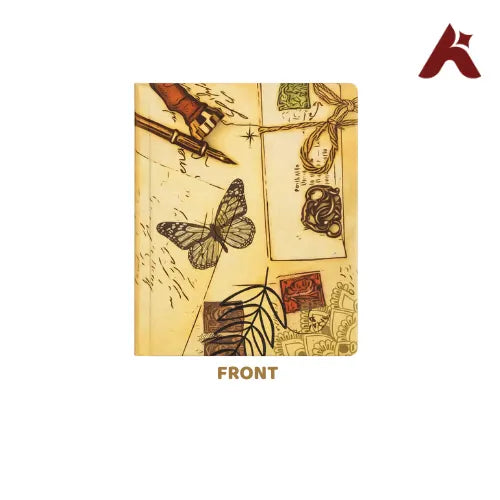 HARD BOUND RULED NOTEBOOK 100 PAGES / 200 SIDES  100 GSM