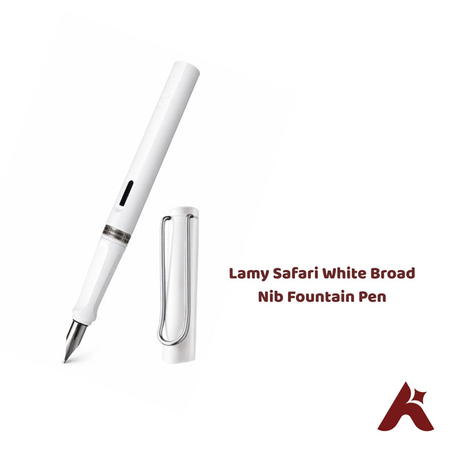 Lamy FP Safari White B Fountain Pen