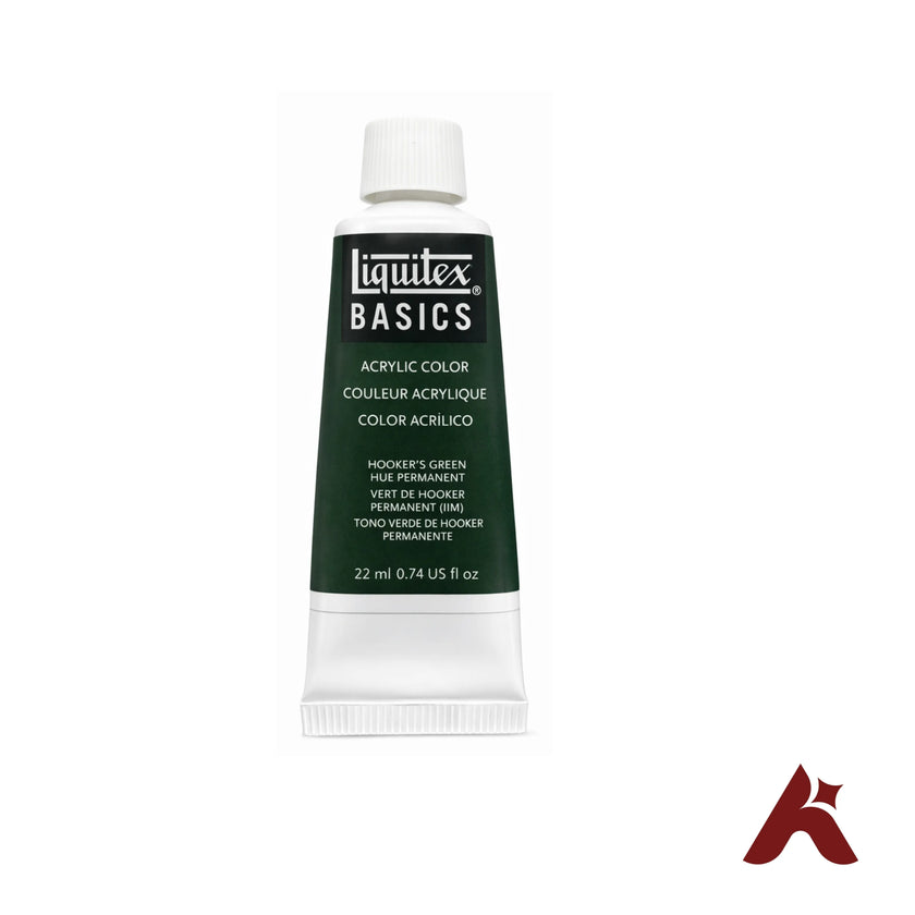 Liquitex Basics Acrylic Colours 22ml Tubes | Artist Acrylic Paint