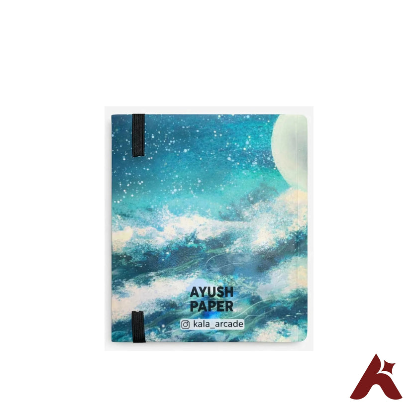 MIX MEDIA SKETCHBOOK  A6  32PAGES / 62SIDES  230 GSM  BACKSIDE