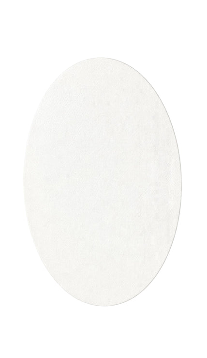 Oval Shape Canvas Board – Primed Art Canvas for Acrylic & Oil Painting (12 / 16 Inches)