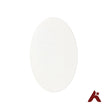 Oval Shape Canvas Board – Primed Art Canvas for Acrylic & Oil Painting (12 / 16 Inches)
