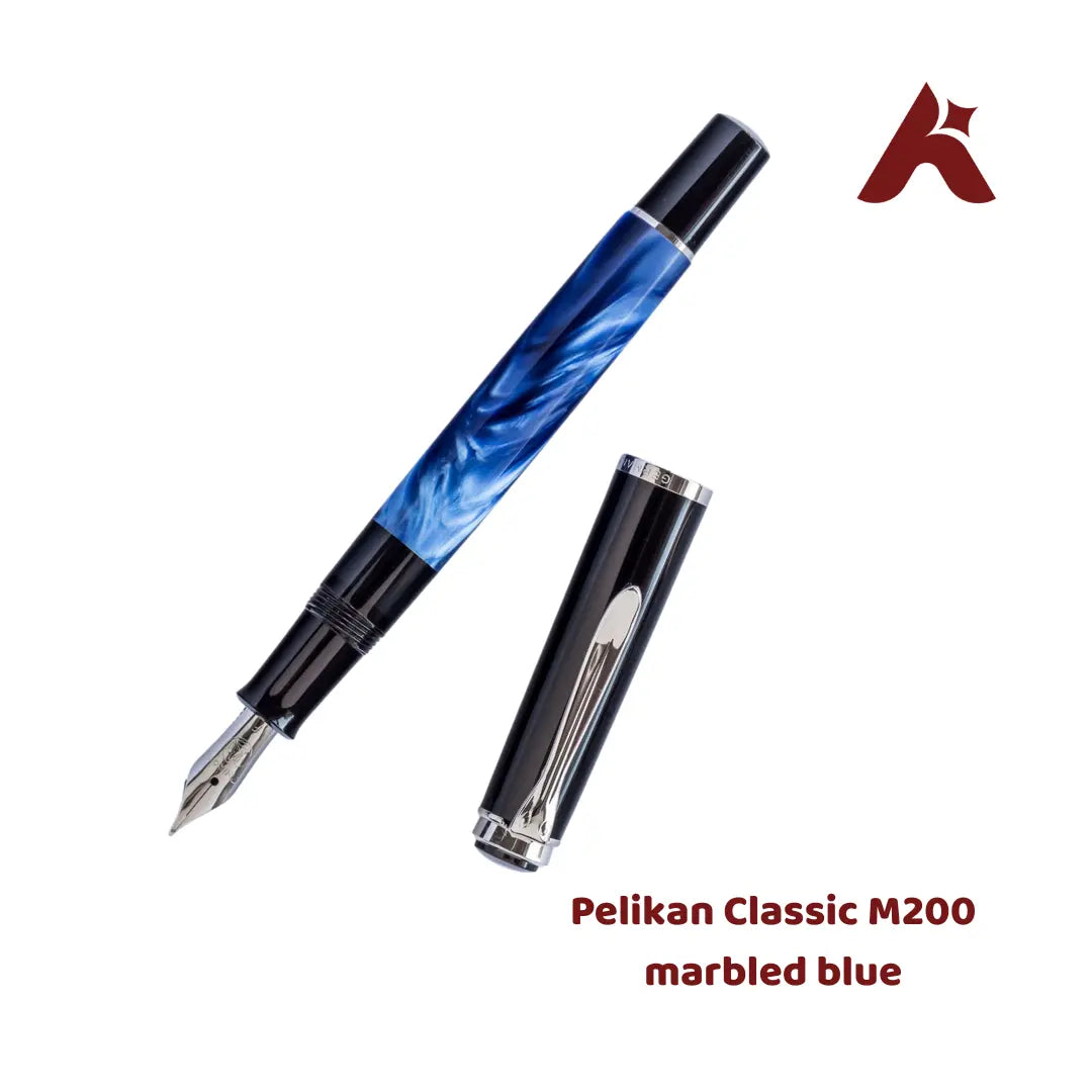 Pelikan Classic M200 Marbled Blue Aairo