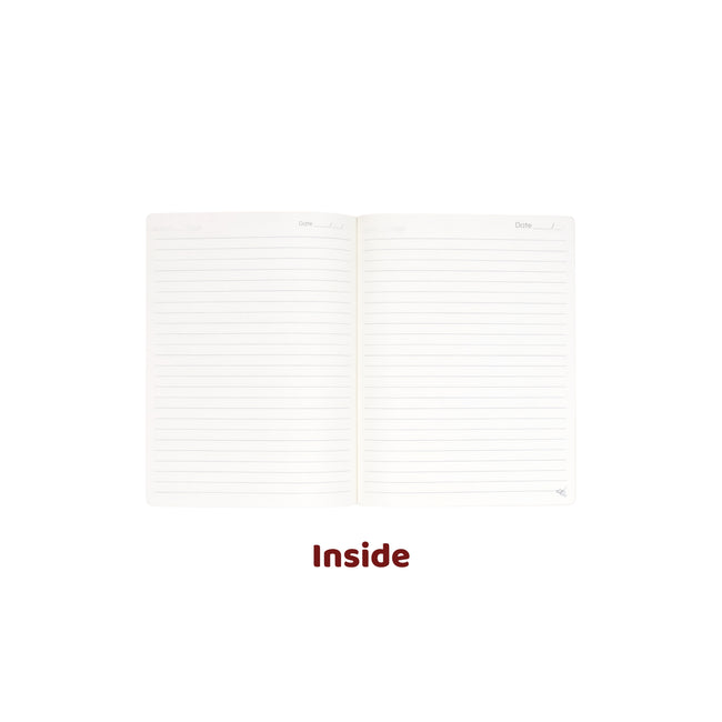 A5 Fountain Pen Friendly Ruled Notebook 100 GSM – 50 Pages