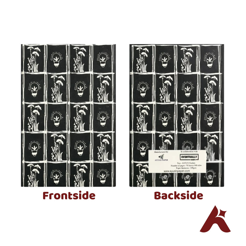 A5 Fountain Pen Friendly Ruled Notebook 100 GSM – 50 Pages