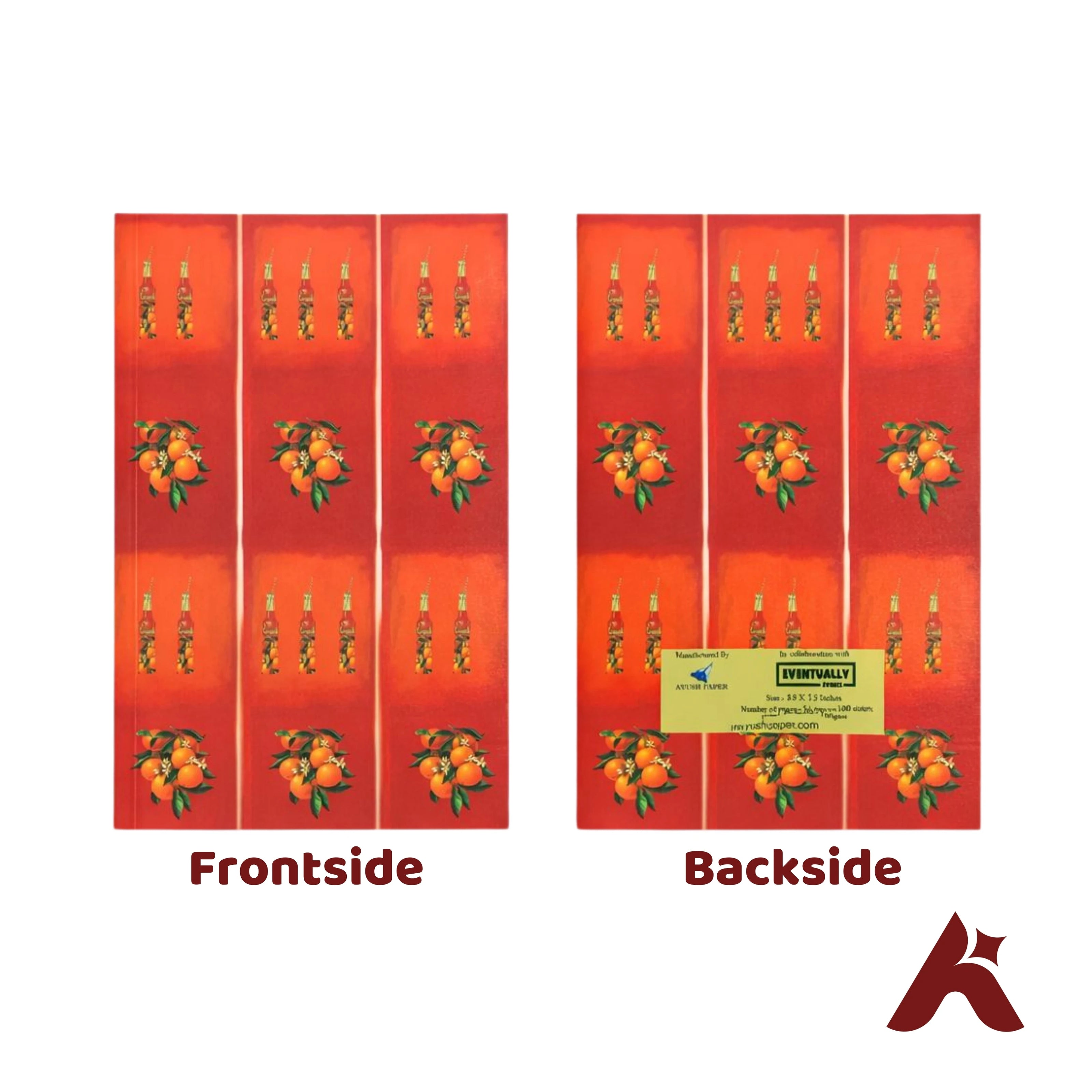 A5 Fountain Pen Friendly Ruled Notebook 100 GSM – 50 Pages