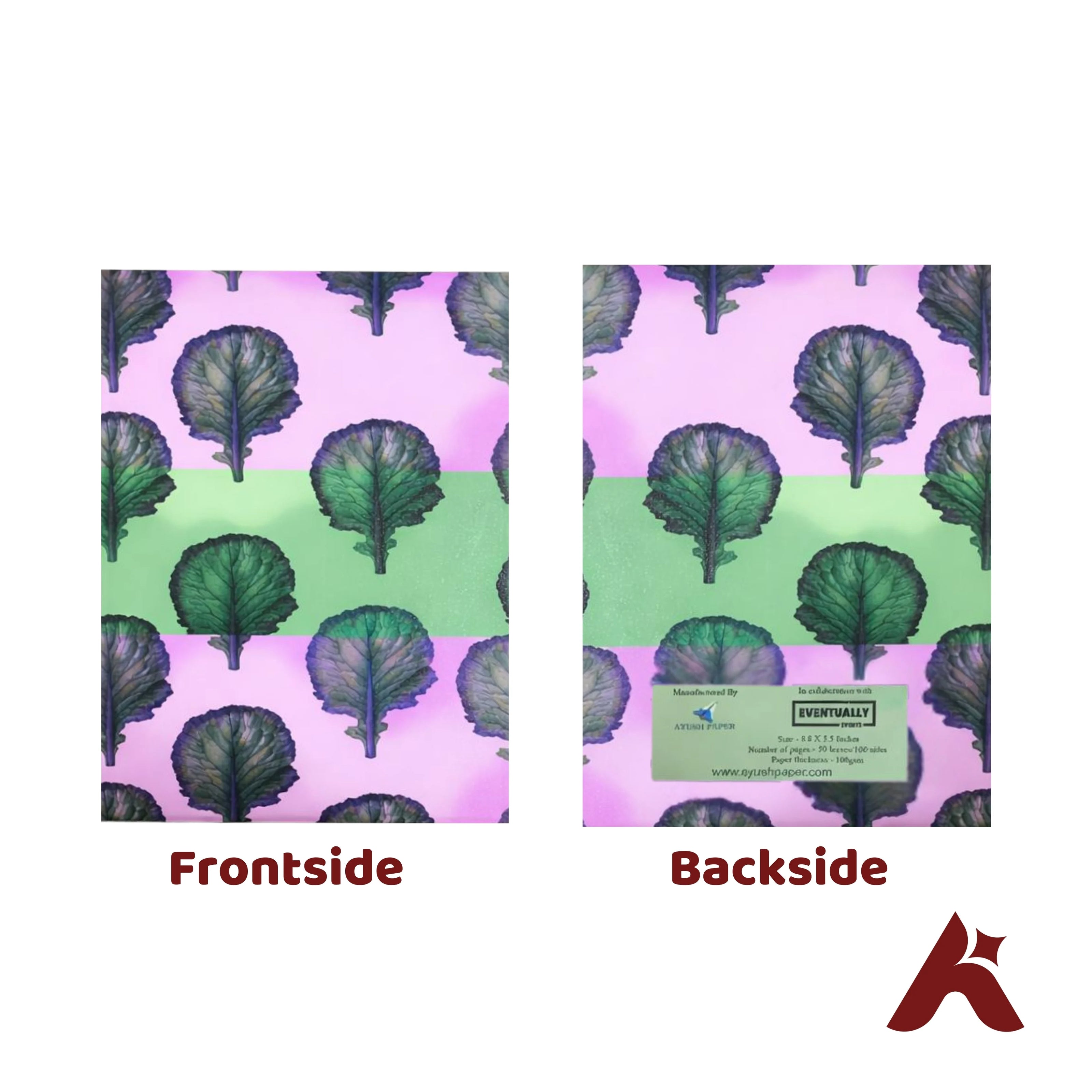 A5 Fountain Pen Friendly Ruled Notebook 100 GSM – 50 Pages