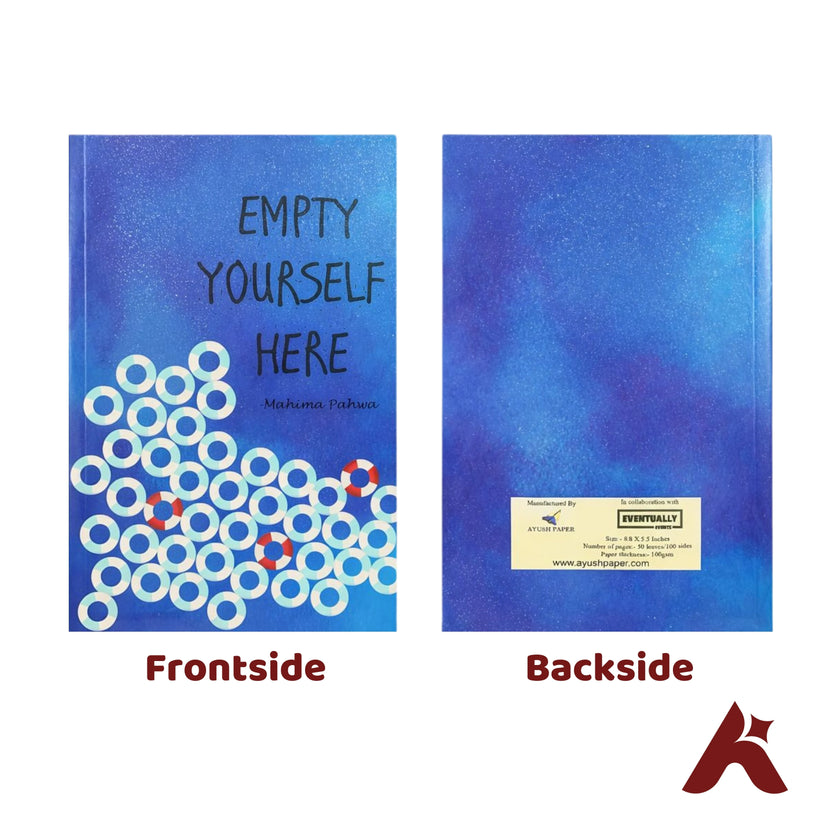 A5 Fountain Pen Friendly Ruled Notebook 100 GSM – 50 Pages