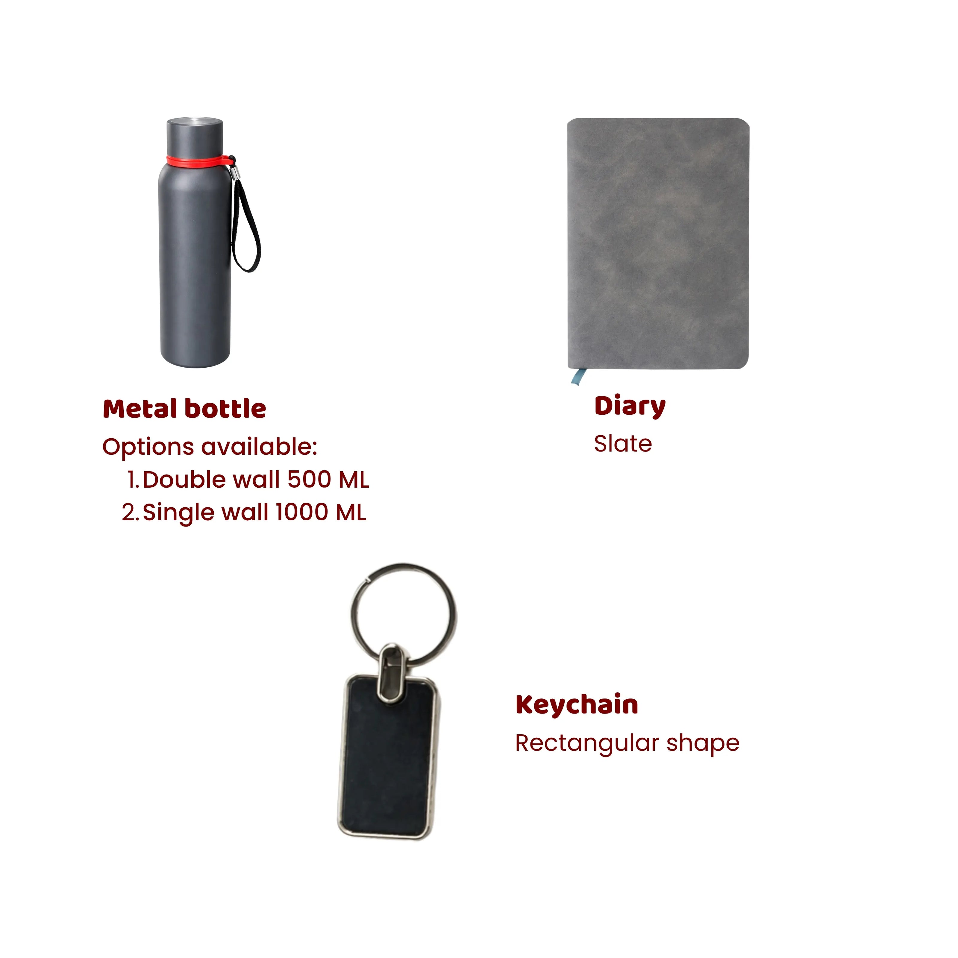 Slate Corporate Gifting Kit Boxes Set Of 10