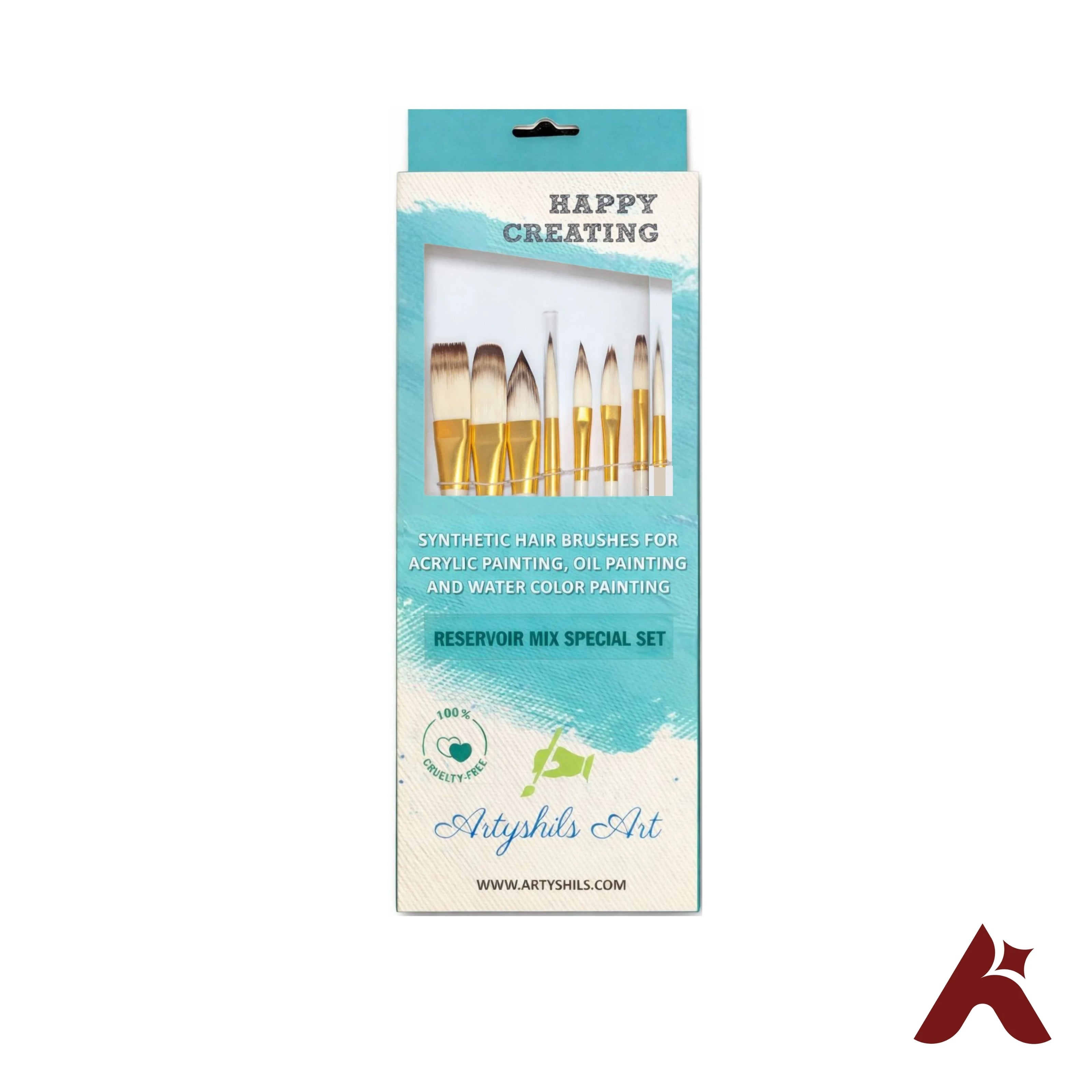 RESERVOIR MIX SPECIAL SET ARTYSHILS ART BRUSHES