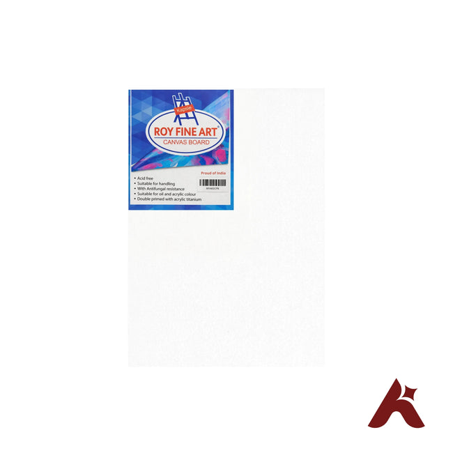 ROY Fine Art Canvas Board 8×12 Inches (20.32 × 30.48 cm)