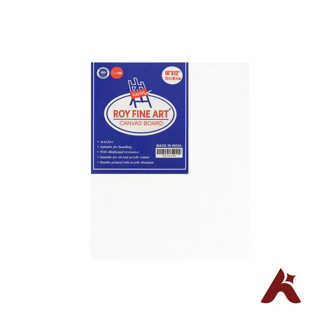 ROY Fine Art Canvas Board 10×12 Inches (25.4 × 30.4 cm)