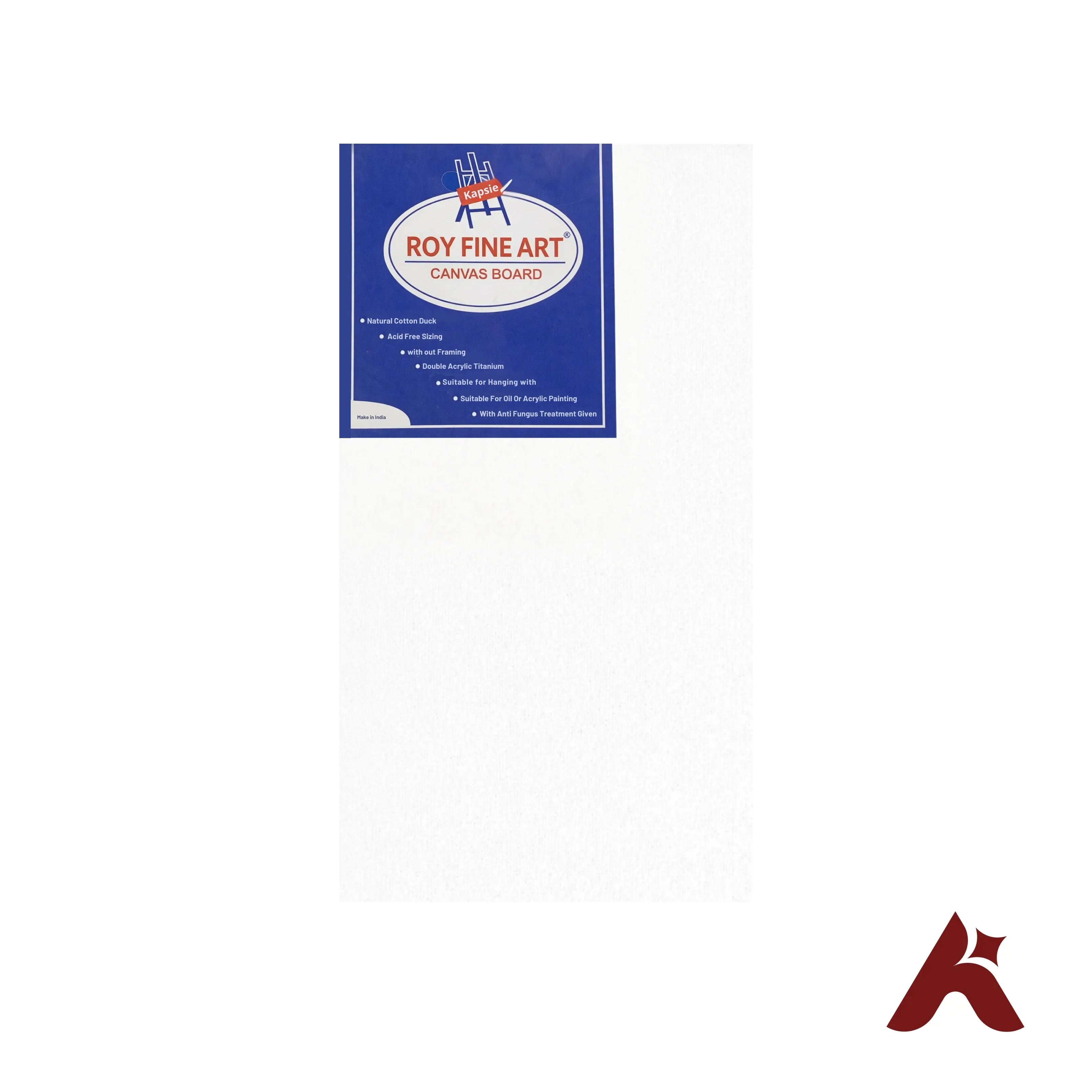 ROY Fine Art Canvas Board 8″ × 16″ | Acid-Free | Double Primed