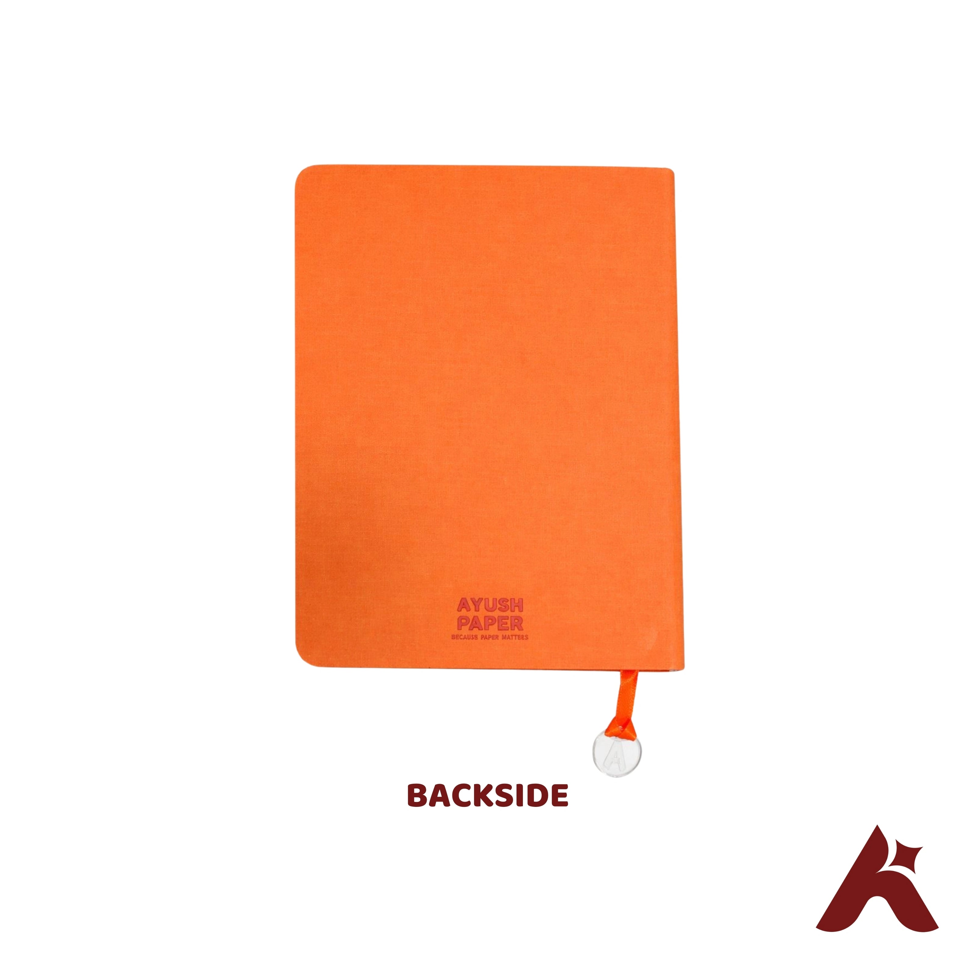 SOFT BOUND - FLEX RULED BACKSIDE WITH ORANGE COVER 