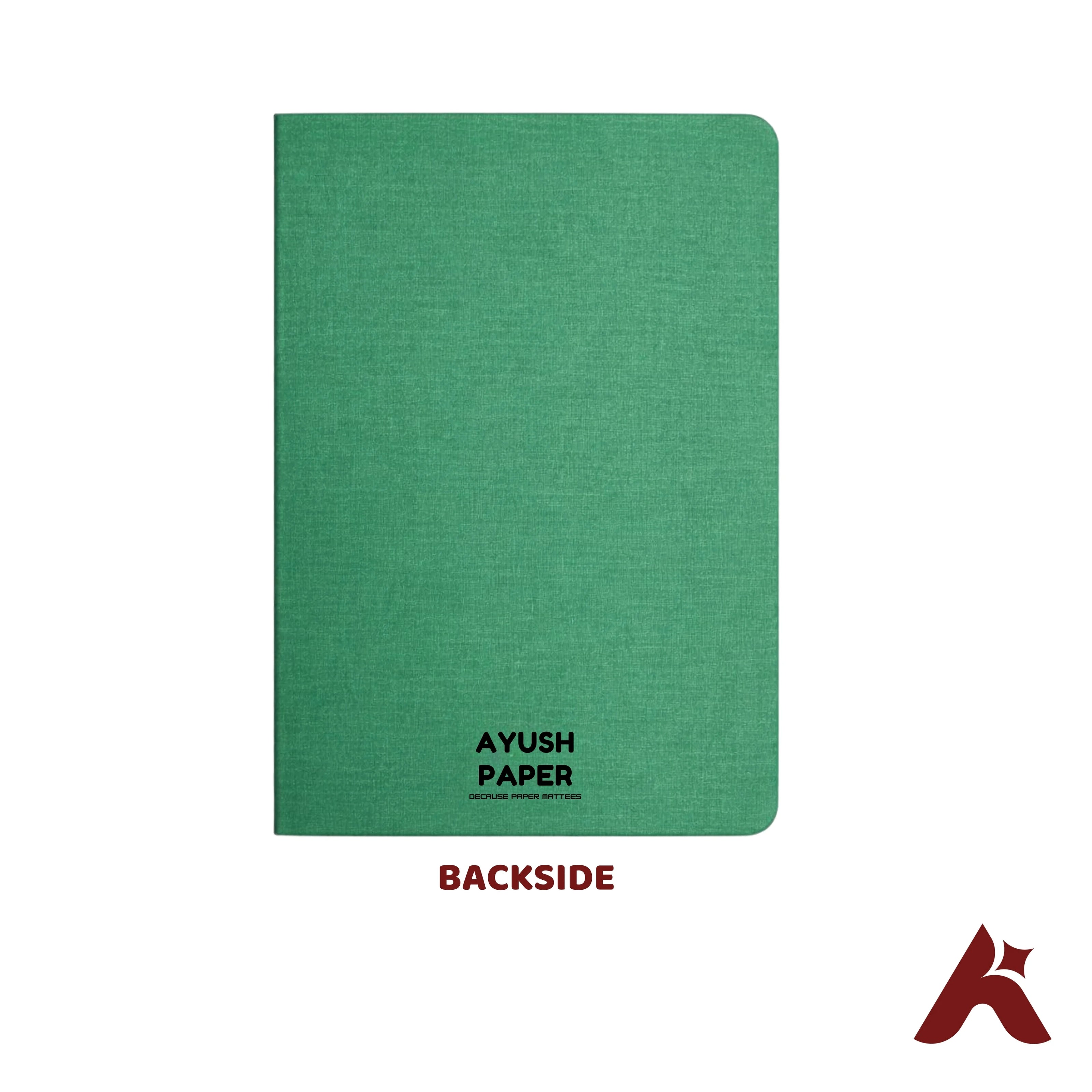 SOFT BOUND - FLEX WITH GREEN COVER  BACKSIDE