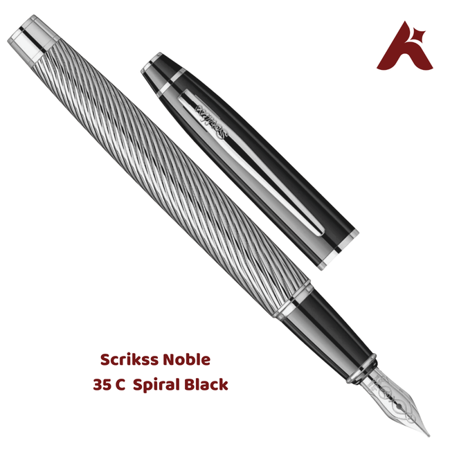 Scrikss Noble 35 C  Spiral Black Aairo