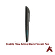 Stabilo Flow Active Black Fontain Pen | Includes Cartridge & Converter