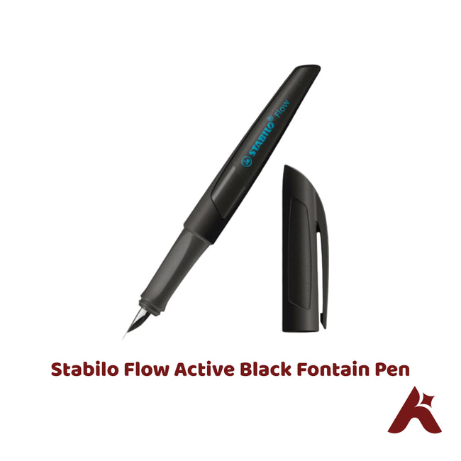 Stabilo Flow Active Black Fontain Pen