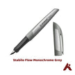 Stabilo Flow Monochrome Grey Fountain Pen | Includes Cartridge & Converter