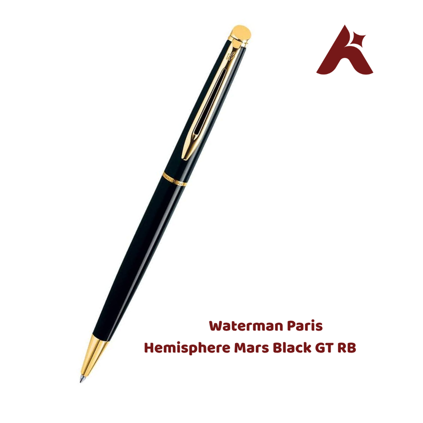 Waterman Paris Hemisphere Mars Black GT RB  Aairo